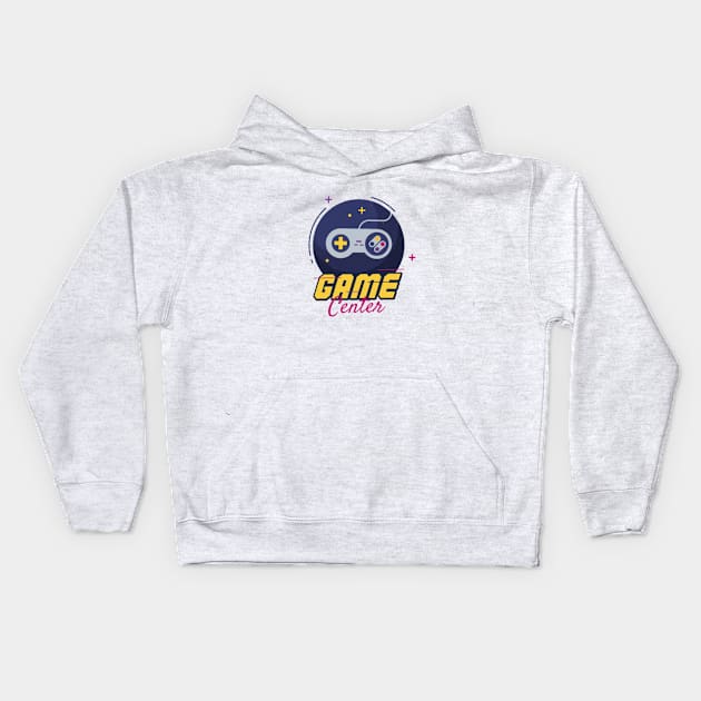 Game Center Game Center Kids Hoodie by GAMINGQUOTES